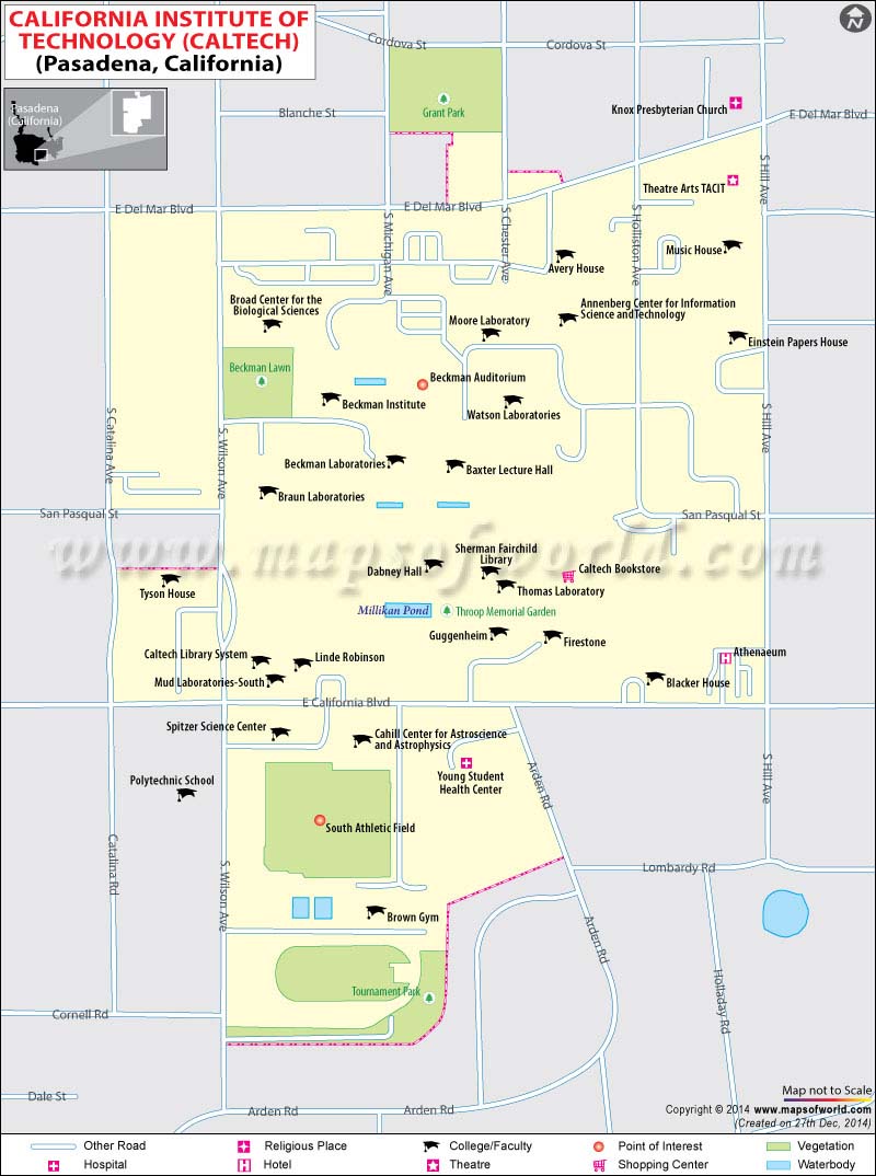 Where is Caltech | Caltech Map