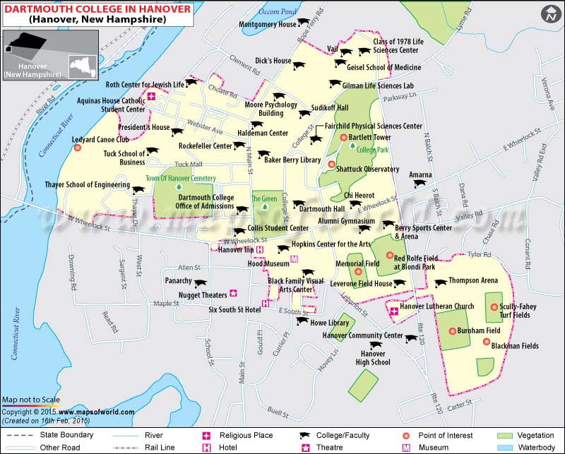 UMass Dartmouth Campus Map