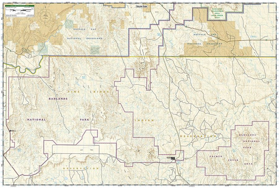 Badlands National Park Map | Badlands National Park