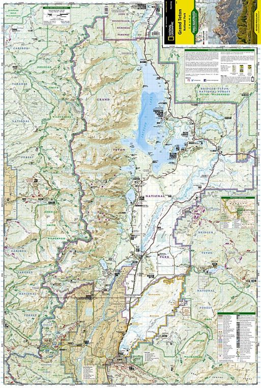 Grand Teton National Park Map | Grand Teton National Park