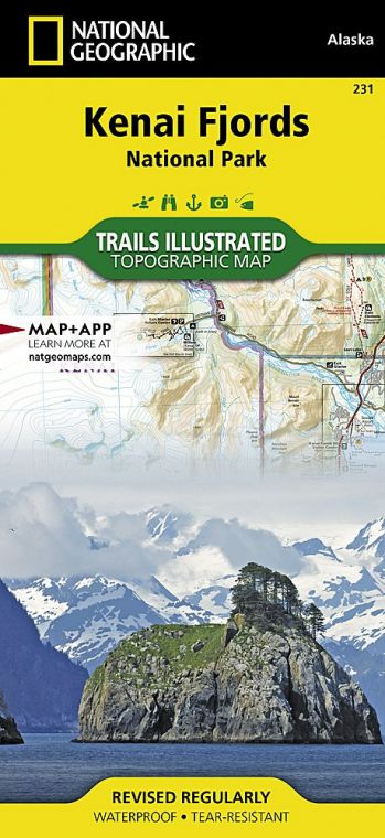 Kenai Fjords National Park Map