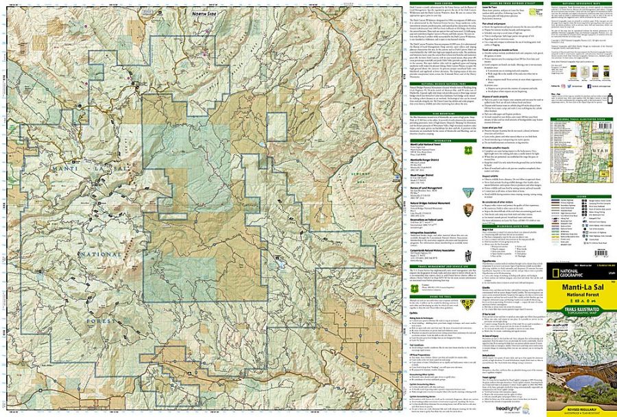 Manti-La Sal National Forest Map | Manti-La Sal National Forest