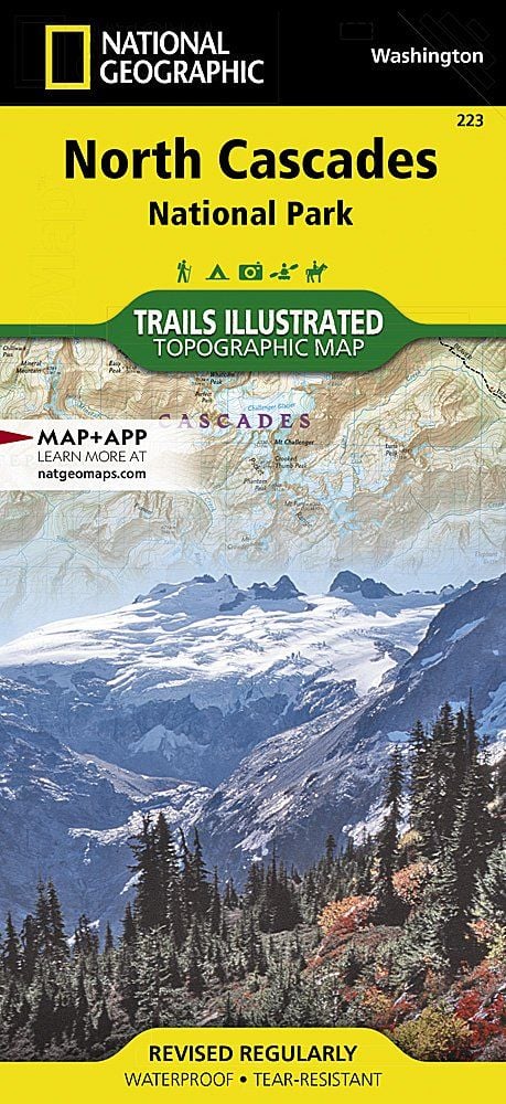 North Cascades National Park Map Maps For You