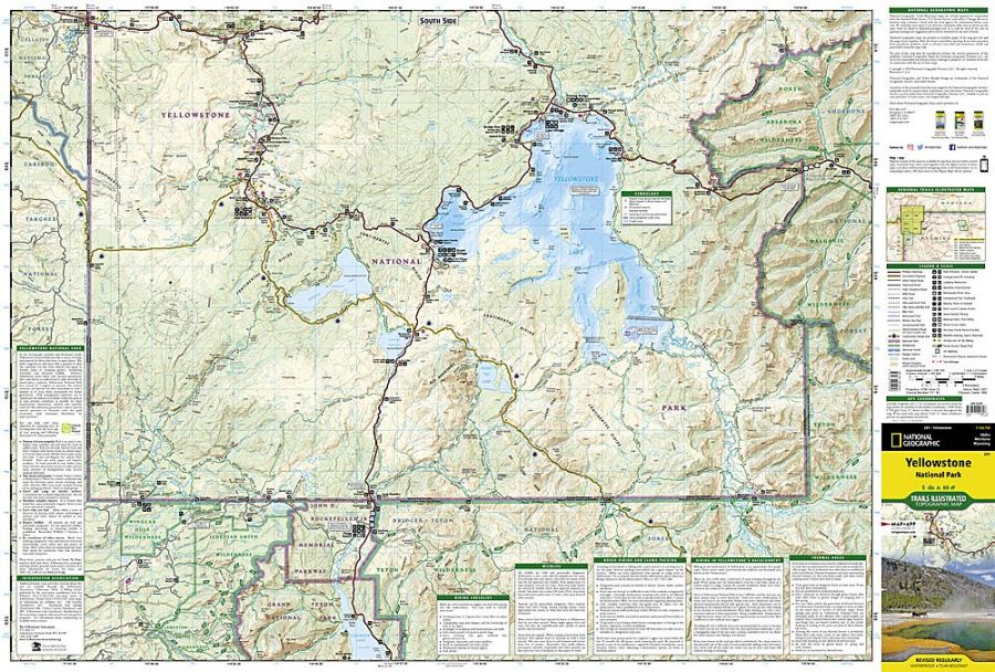 Yellowstone National Park Map | Yellowstone National Park