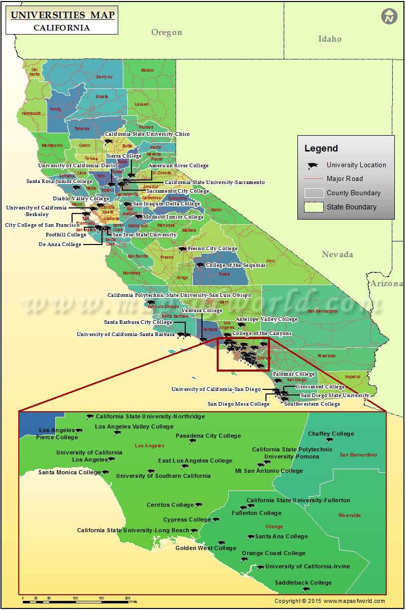 California State University Map