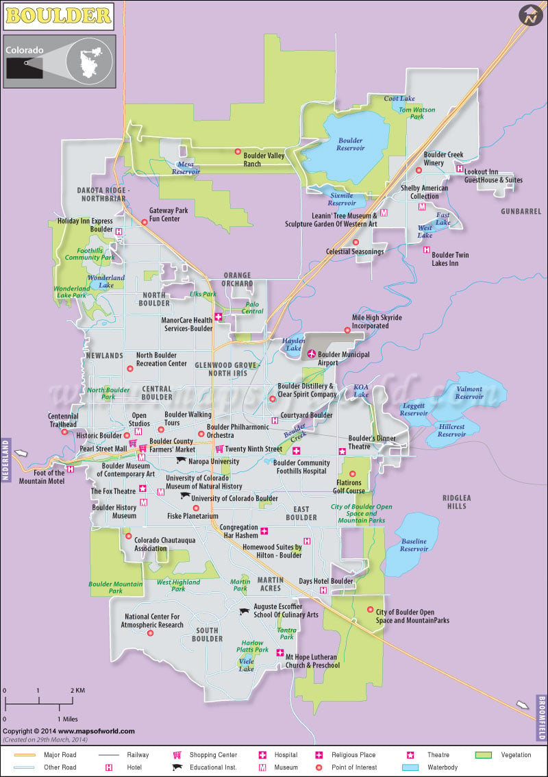 Boulder Map