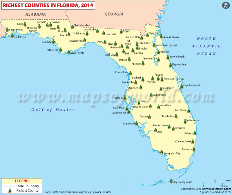 Richest Counties in Florida