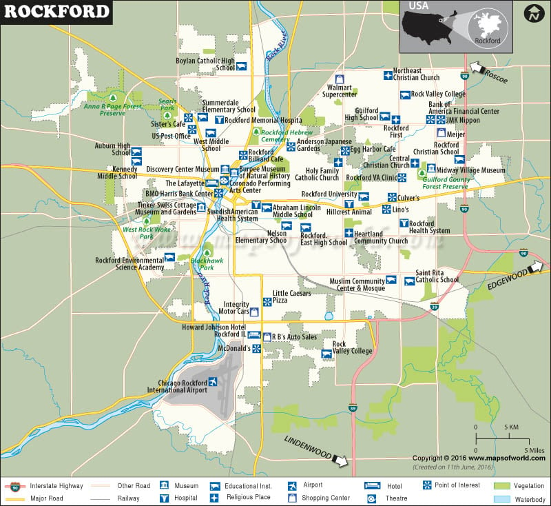 Rockford Map