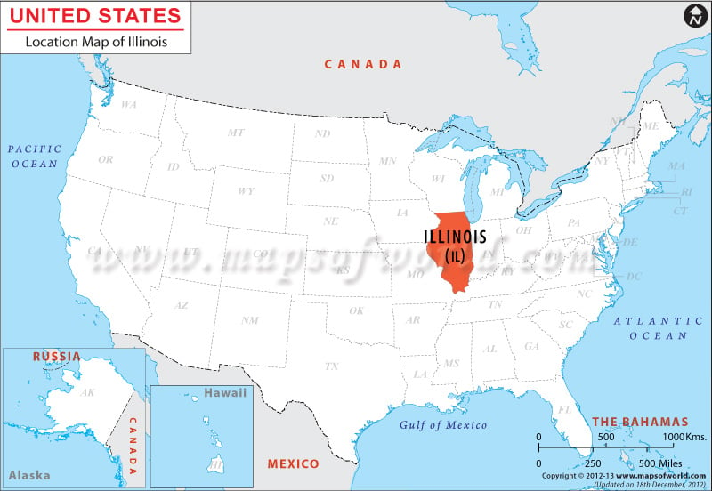Where is Illinois Located?