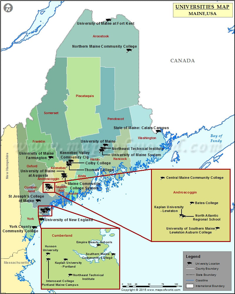 List of Universities in Maine