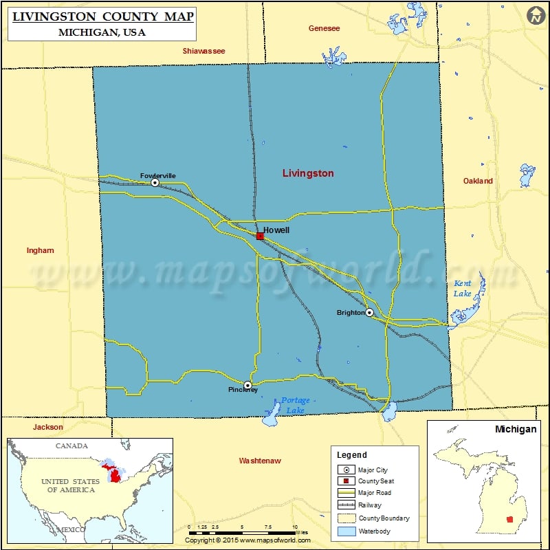 Livingston County Map