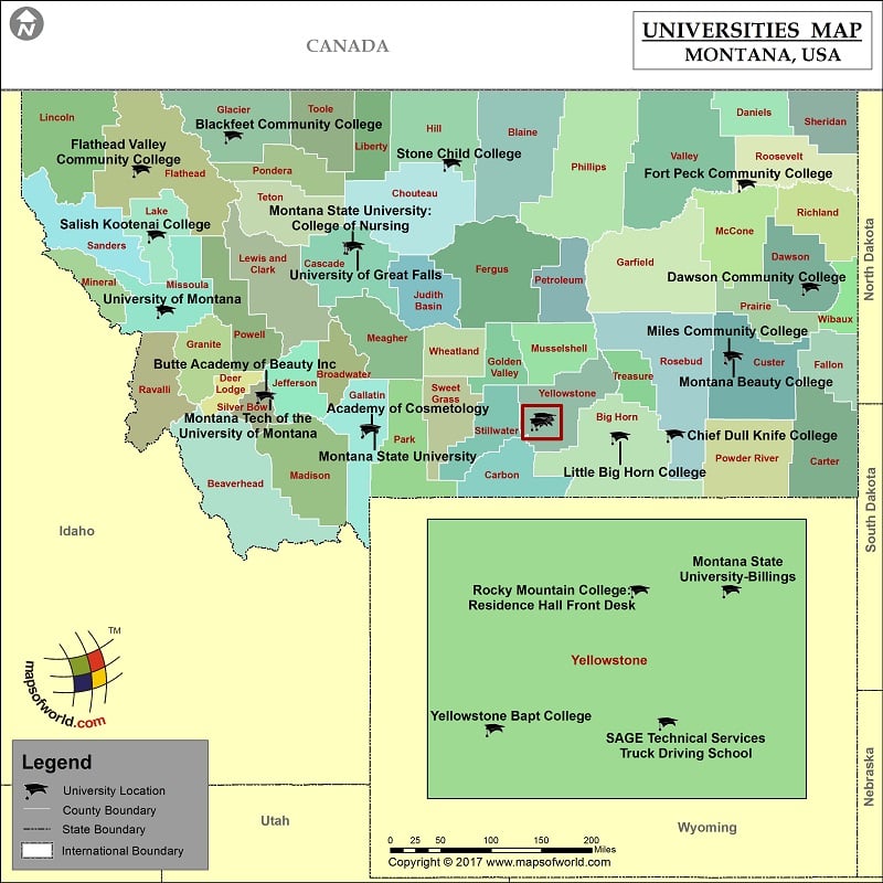 List of Universities in Montana