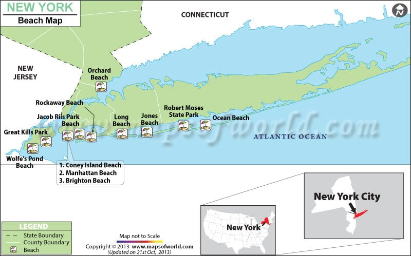 Beaches in New York State