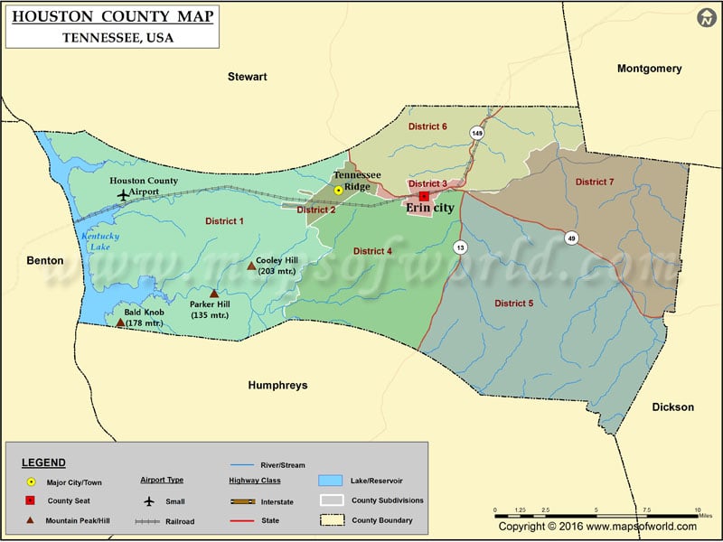 Houston County Map