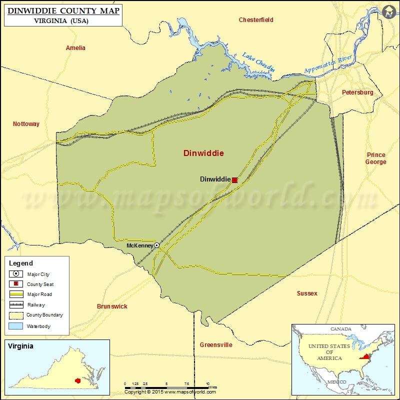 Dinwiddie County Va Gis Dinwiddie County Map – Usa States