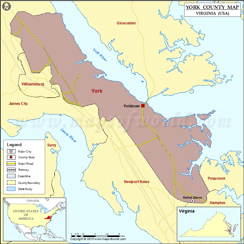 York County Map 