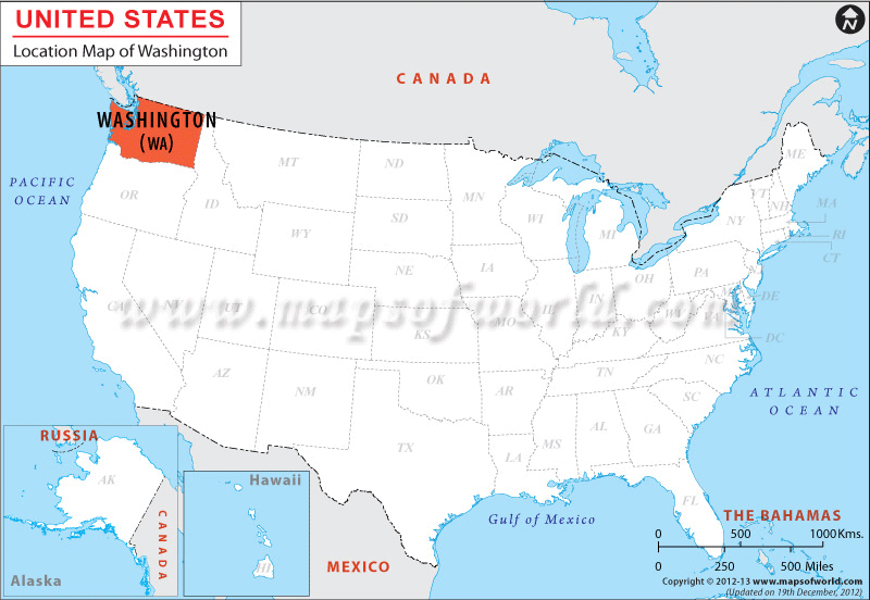 Where is Washington located?