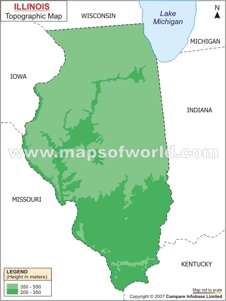 Illinois Topographic Map