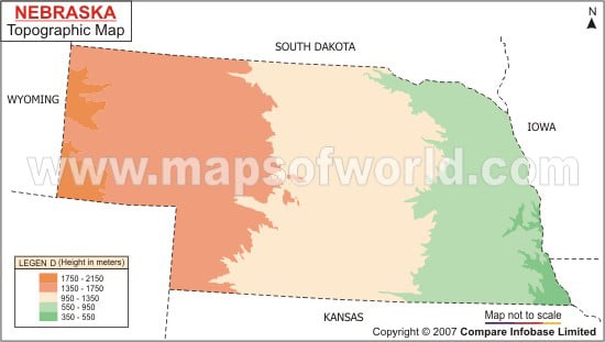 Nebraska Topographic Maps