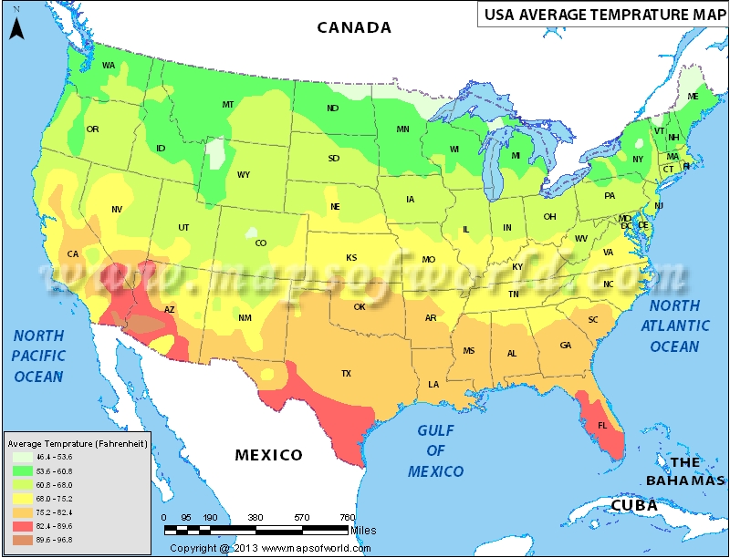 US Weather Map | US Weather Forecast Map