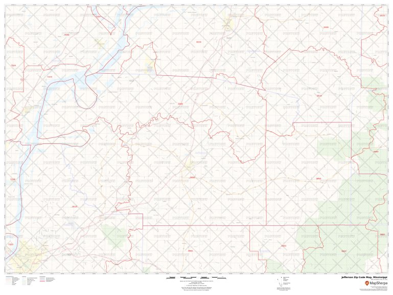 Jefferson County Zip Code Map 0005