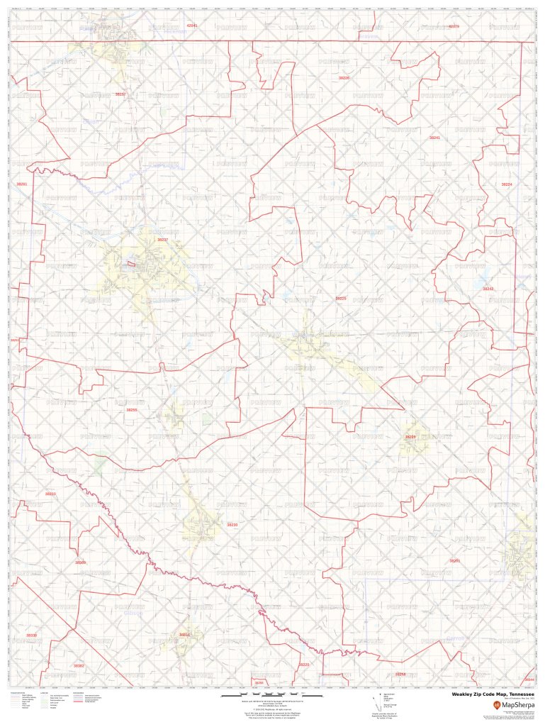 Tennessee Zip Code Map, Tennessee Zip Code