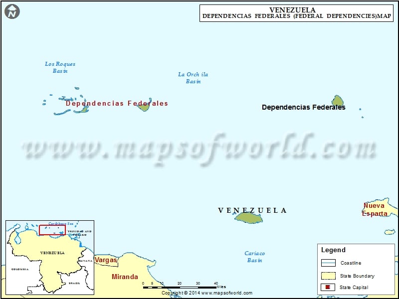 Dependencias Federales Map