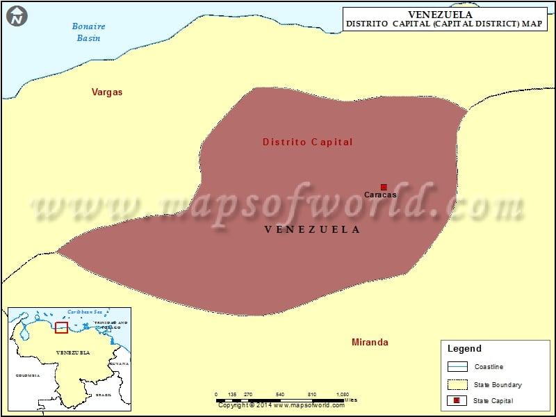 Capital District Map
