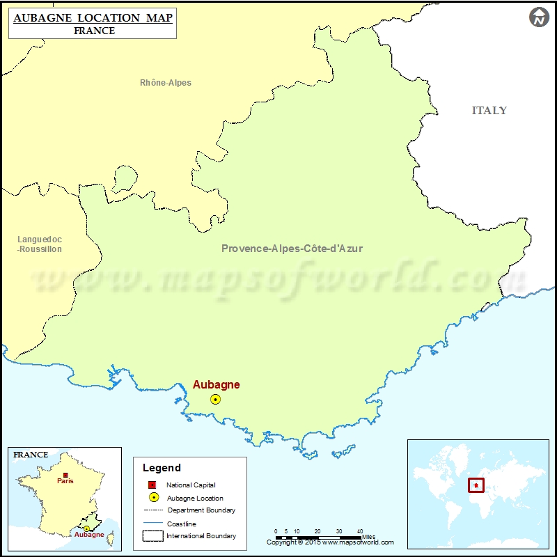 Where is Aubagne Where is Aubagne
