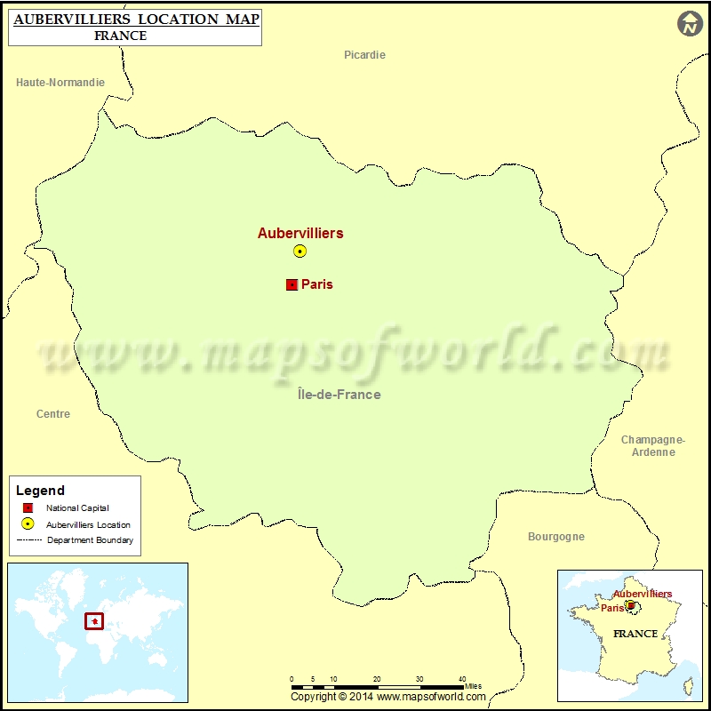 Where is Aubervilliers Where is Aubervilliers