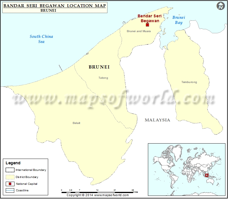 Where is Bandar Seri Begawan
