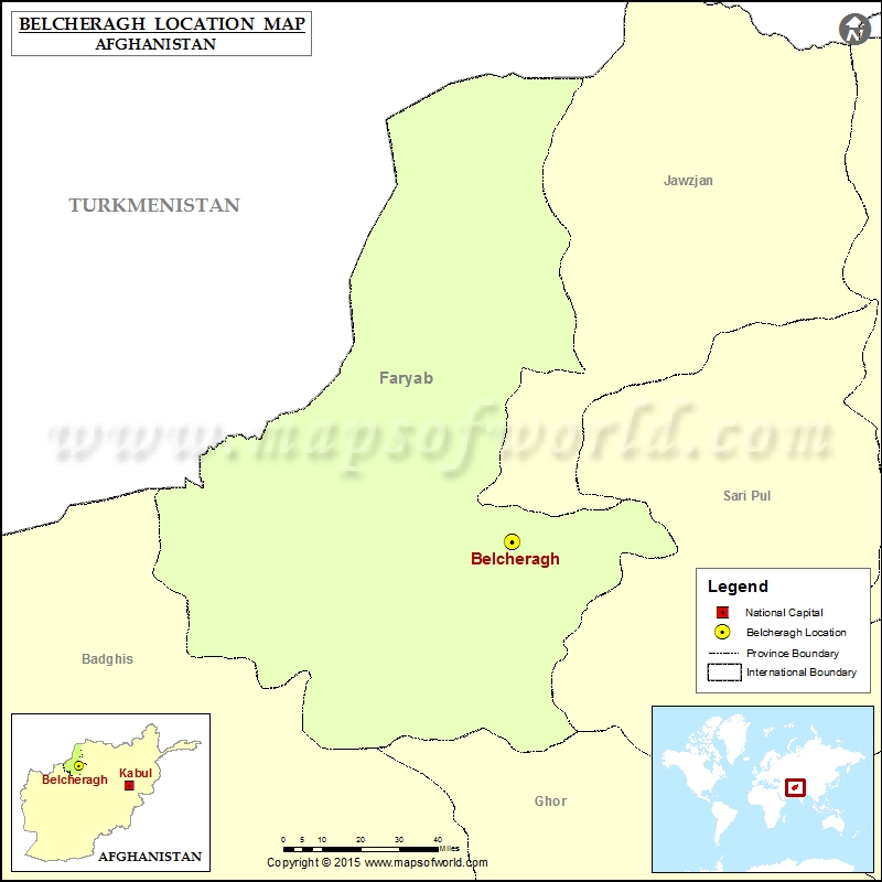 Where is Belcheragh Where is Belcheragh