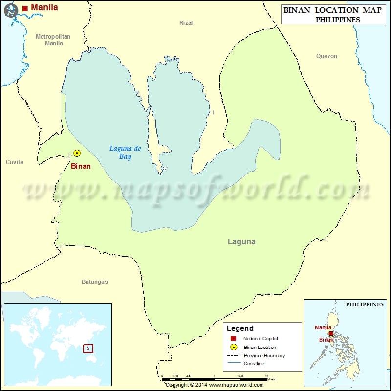 Where is Binan | Location of Binan in Philippines Map