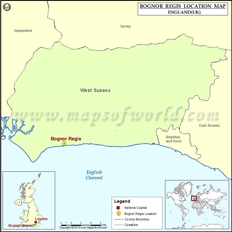 Where is Bognor Regis Where is Bognor Regis