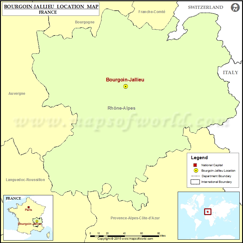 Where is Bourgoin-Jallieu Where is Bourgoin-Jallieu
