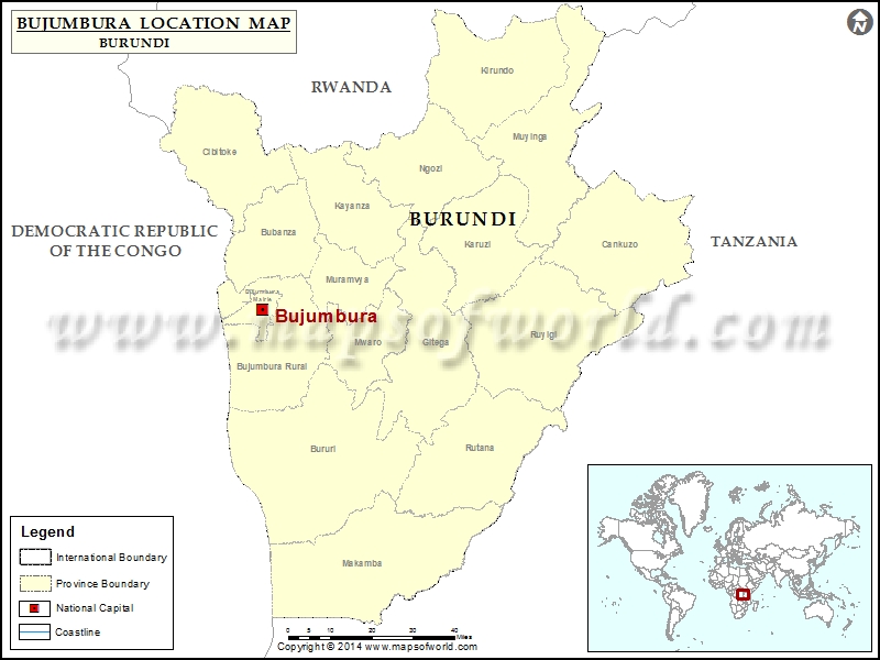 Where is Bujumbura
