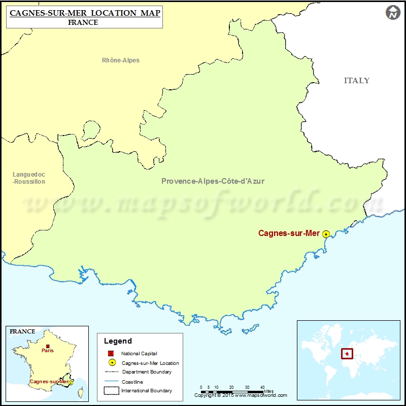 Where is Cagnes-sur-Mer Where is Cagnes-sur-Mer