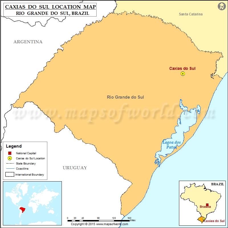Where is Caxias do Sul