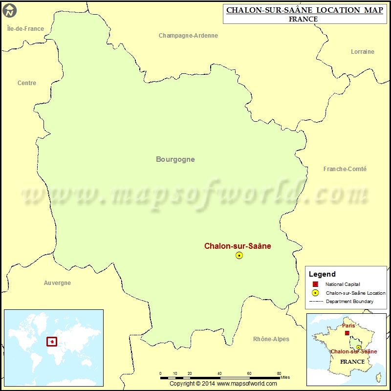 Where is Chalon-sur-Saane Where is Chalon-sur-Saane