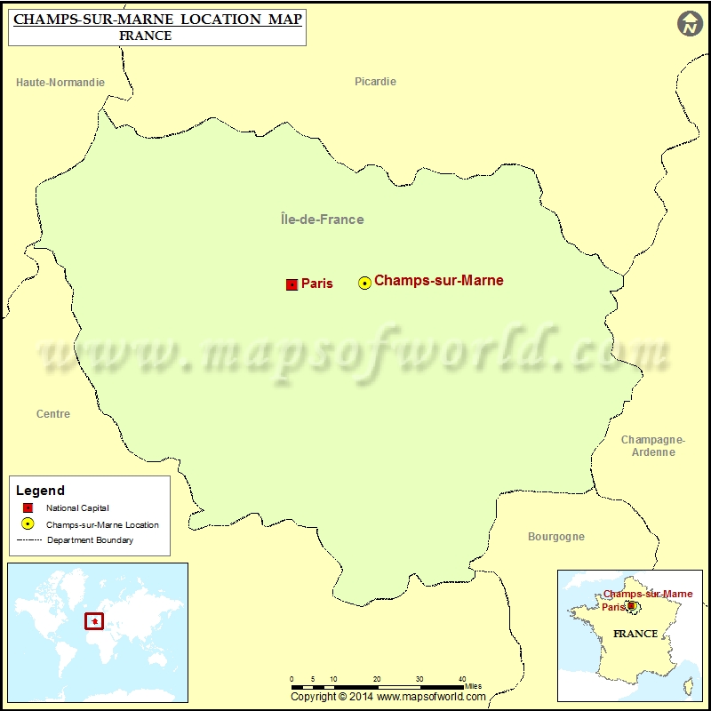 Where is Champs-sur-Marne Where is Champs-sur-Marne