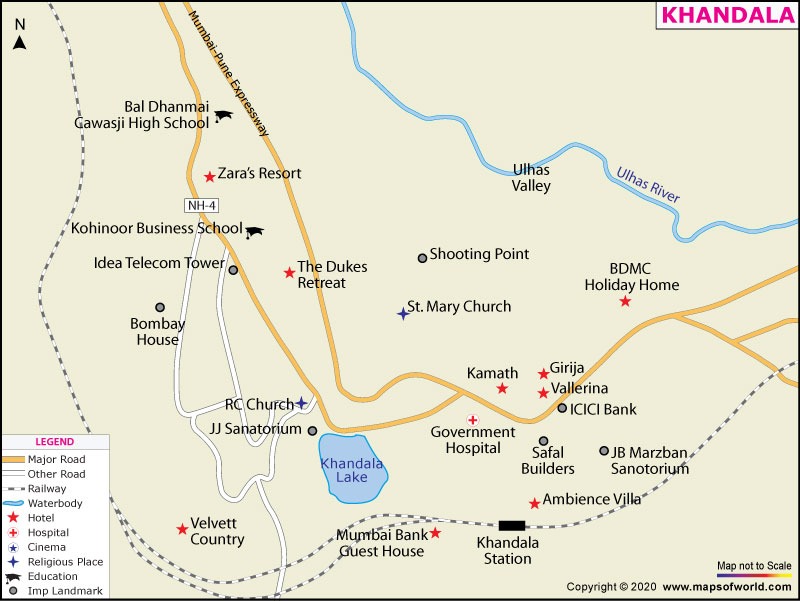 Khandala Map