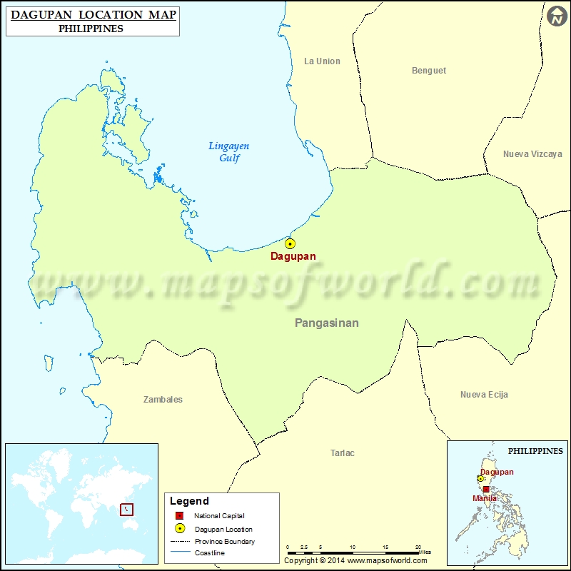 Where is Dagupan Where is Dagupan