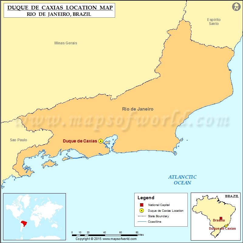 Where is Duque de Caxias
