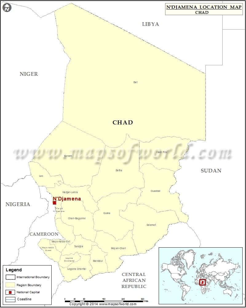 Where is N'Djamena