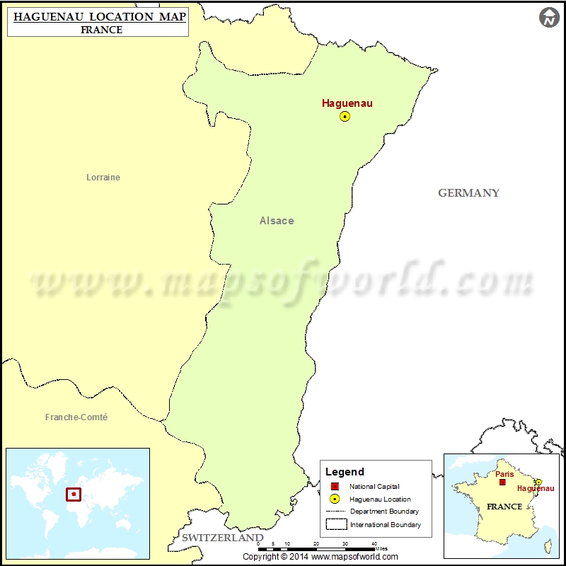 Where is Haguenau Where is Haguenau