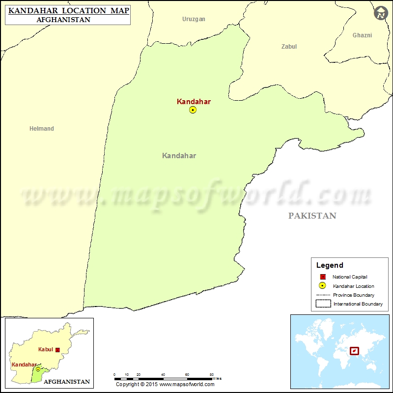 Jungle Maps Map Of Afghanistan Kandahar