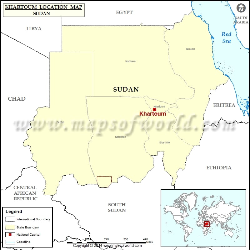 Where is Khartoum