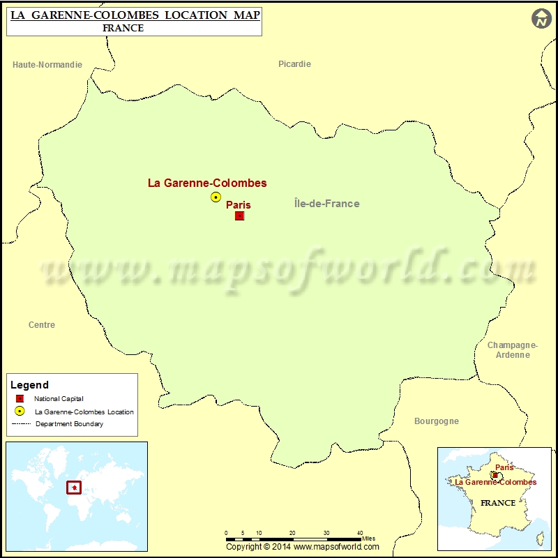 Where is La Garenne-Colombes