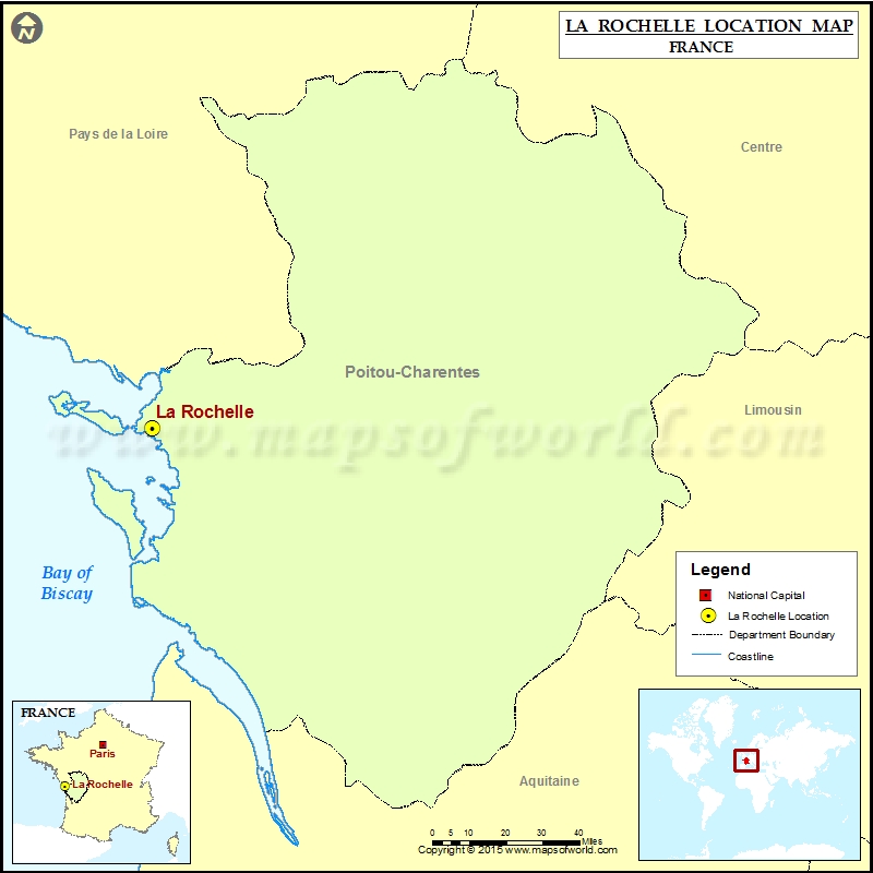 Where is La Rochelle Where is La Rochelle