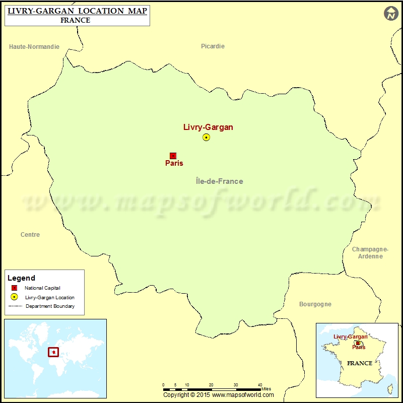 Where is Livry-Gargan Where is Livry-Gargan